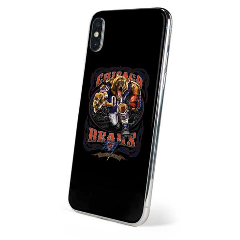 Liquid Blue NFL Chicago Bears Running Back iPhone X Skin