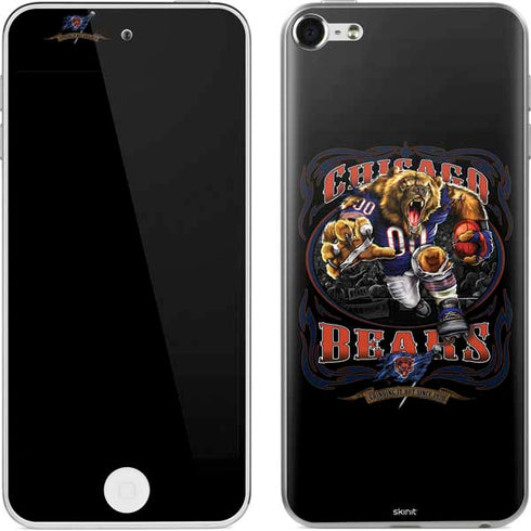 Liquid Blue NFL Chicago Bears Running Back Apple iPod Skin