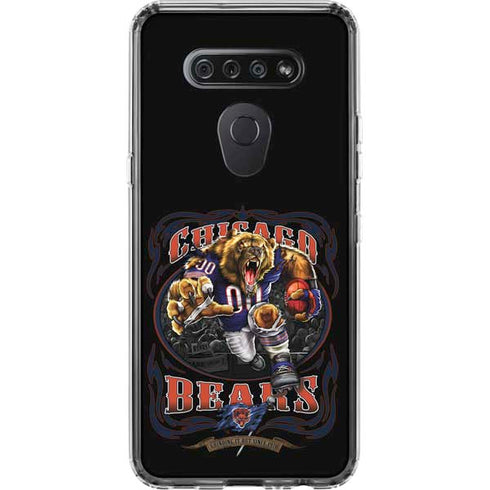 Liquid Blue NFL Chicago Bears Running Back LG K51/Q51 Clear Case