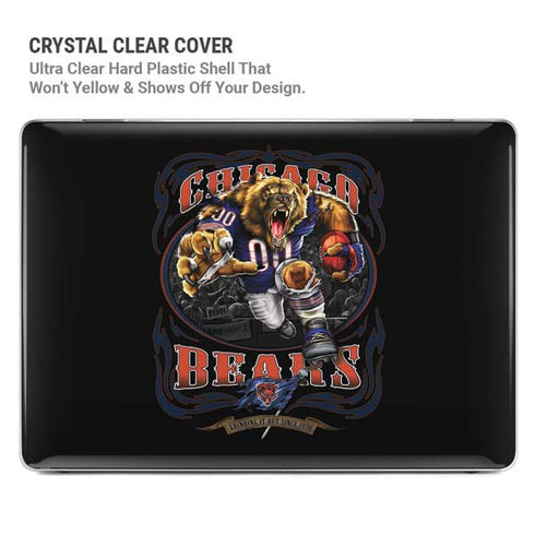 Liquid Blue NFL Chicago Bears Running Back MacBook Air 13in M1 (2021) Case plus Skin