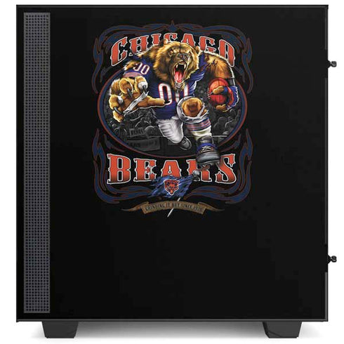 Liquid Blue NFL Chicago Bears Running Back NZXT H510 Compact ATX Mid-Tower Case Skin