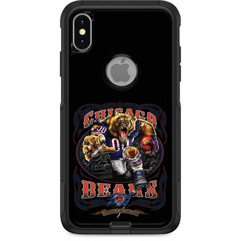 Liquid Blue NFL Chicago Bears Running Back Otterbox Commuter iPhone Skin