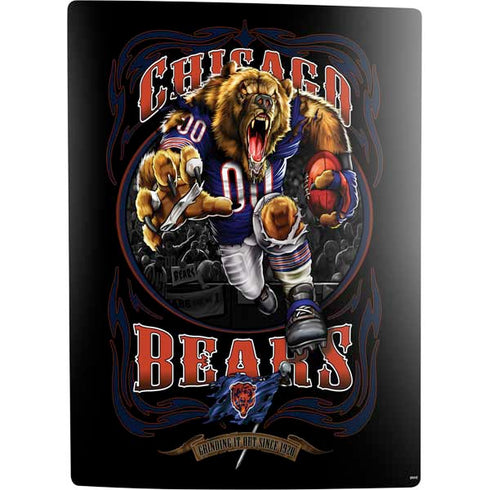 Liquid Blue NFL Chicago Bears Running Back PS5 Digital Edition Bundle Skin