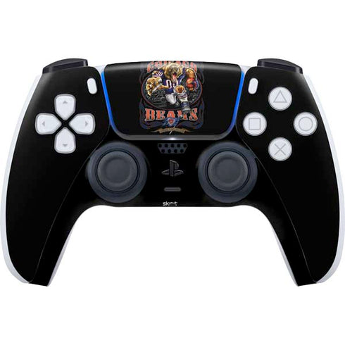Liquid Blue NFL Chicago Bears Running Back PS5 Controller Skin