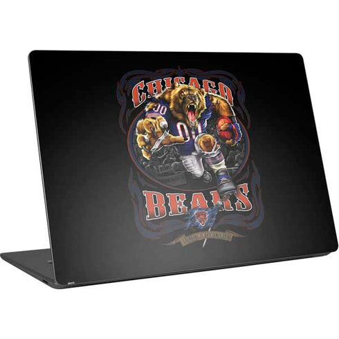 Liquid Blue NFL Chicago Bears Running Back Surface Laptop 4 15in Skin
