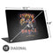Liquid Blue NFL Chicago Bears Running Back Universal Laptop 15in (12.2 x 8.8in) Skin