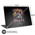 Liquid Blue NFL Chicago Bears Running Back Universal Laptop 18in (14.6 x 10.6in) Skin