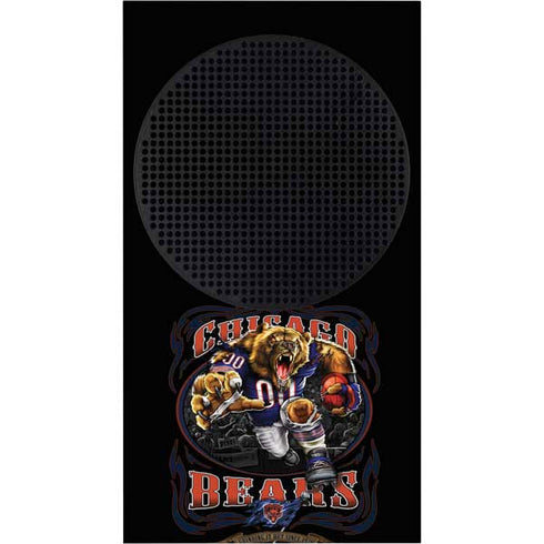Liquid Blue NFL Chicago Bears Running Back Xbox Series S Bundle Skin