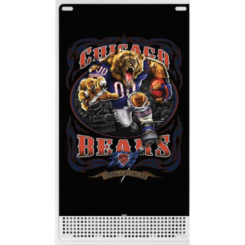 Liquid Blue NFL Chicago Bears Running Back Xbox Series S Skins