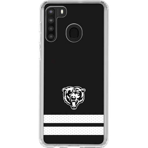 NFL Chicago Bears Shutout Galaxy A21 Clear Case