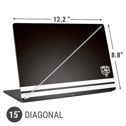 NFL Chicago Bears Shutout Universal Laptop 15in (12.2 x 8.8in) Skin