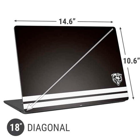 NFL Chicago Bears Shutout Universal Laptop 18in (14.6 x 10.6in) Skin