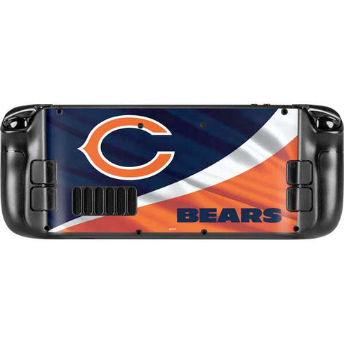 NFL Chicago Bears Steam Deck Handheld Gaming Computer Skin