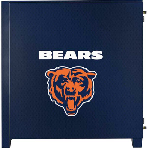 NFL Chicago Bears Team Jersey Corsair 4000D Tempered Glass Mid-Tower ATX Case Skin