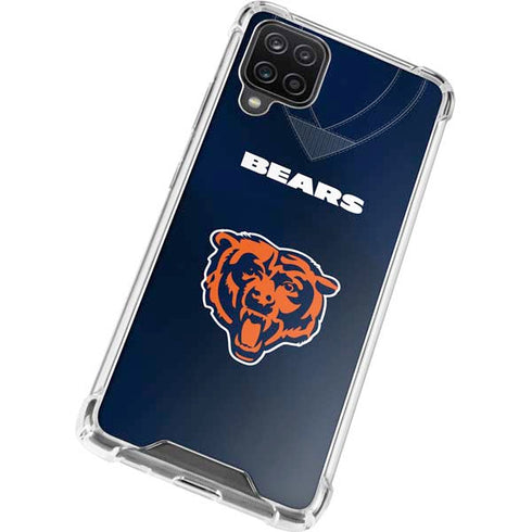 NFL Chicago Bears Team Jersey Galaxy A12 Clear Case
