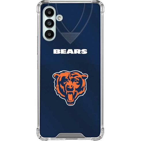 NFL Chicago Bears Team Jersey Galaxy A13 5G Clear Case
