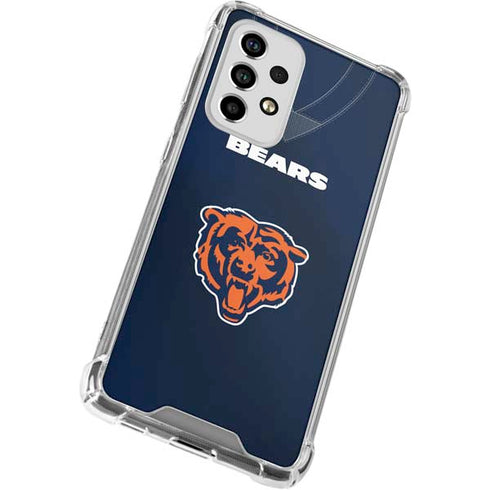 NFL Chicago Bears Team Jersey Galaxy A53 5G Clear Case