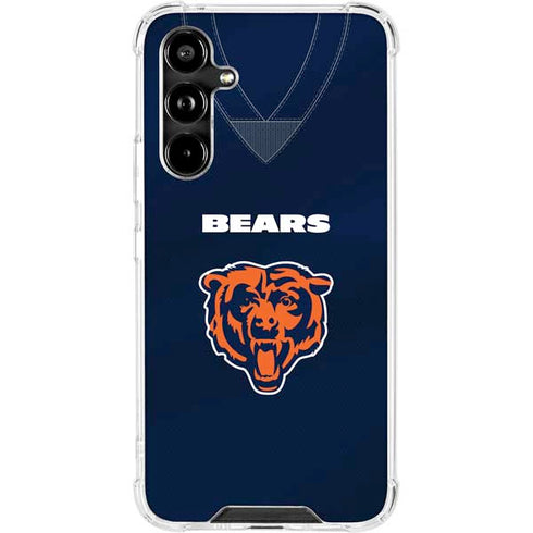 NFL Chicago Bears Team Jersey Galaxy A54 5G Clear Case