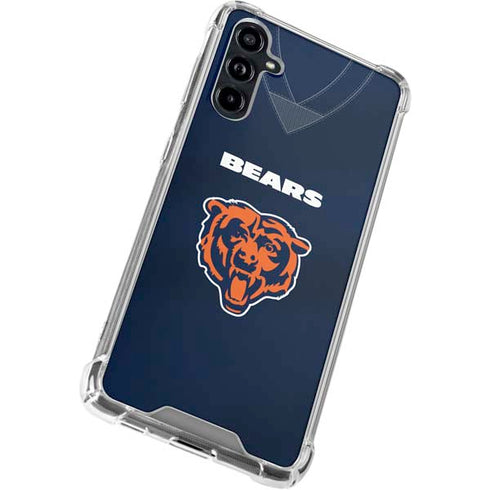 NFL Chicago Bears Team Jersey Galaxy A54 5G Clear Case