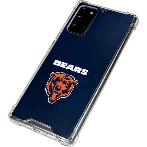 NFL Chicago Bears Team Jersey Galaxy Note20 5G Clear Case