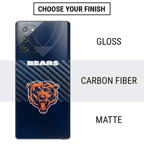 NFL Chicago Bears Team Jersey Galaxy Note20 5G Skin
