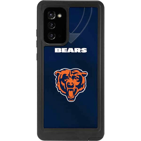 NFL Chicago Bears Team Jersey Galaxy Note20 5G Waterproof Case