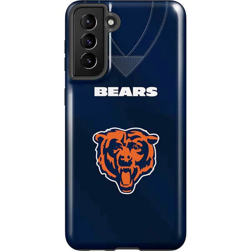 NFL Chicago Bears Team Jersey Galaxy S21 FE Pro Case