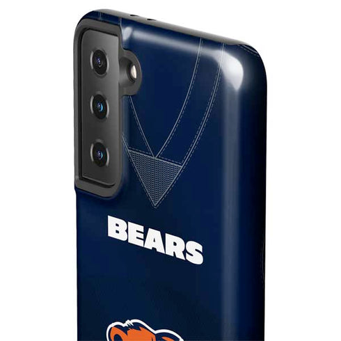 NFL Chicago Bears Team Jersey Galaxy S21 FE Pro Case