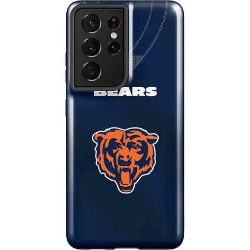 NFL Chicago Bears Team Jersey Galaxy S21 Ultra 5G Pro Case