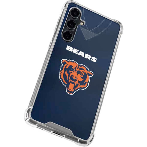 NFL Chicago Bears Team Jersey Galaxy S23 FE Clear Case