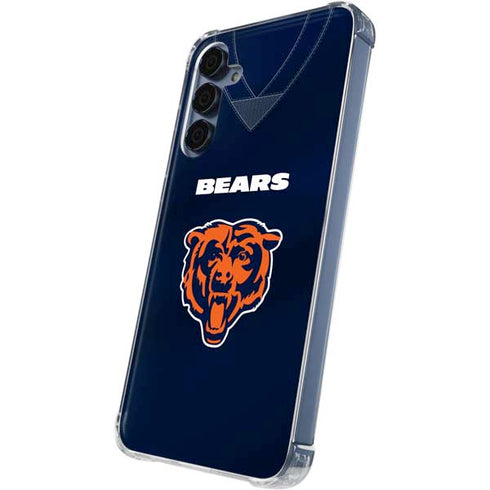NFL Chicago Bears Team Jersey Galaxy S24 Clear Case