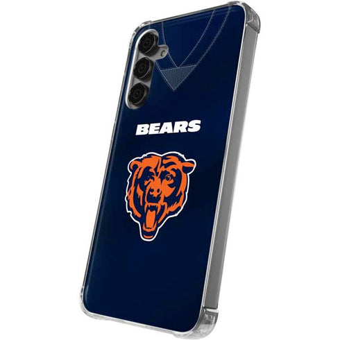 NFL Chicago Bears Team Jersey Galaxy S24 Plus Clear Case