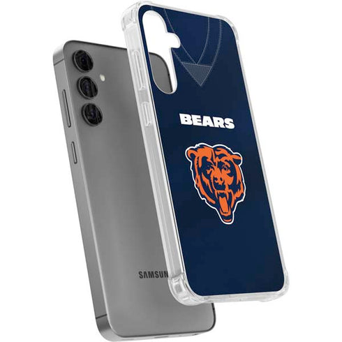 NFL Chicago Bears Team Jersey Galaxy S24 Plus Clear Case