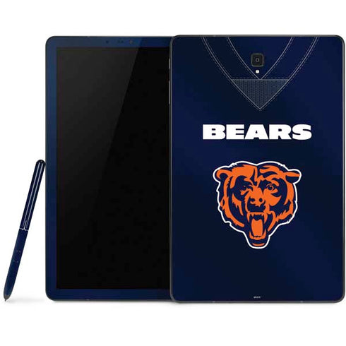 NFL Chicago Bears Team Jersey Samsung Galaxy Tab Skin