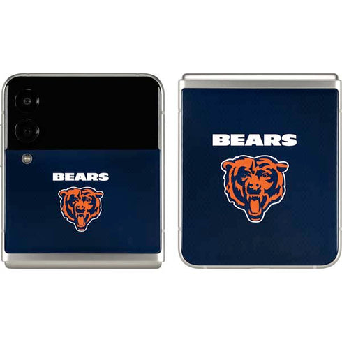 NFL Chicago Bears Team Jersey Galaxy Z Flip3 5G Skin