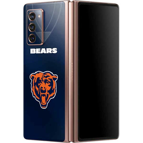 NFL Chicago Bears Team Jersey Galaxy Z Fold2 5G Skin