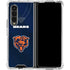 NFL Chicago Bears Team Jersey Galaxy Z Fold4 5G Clear Case