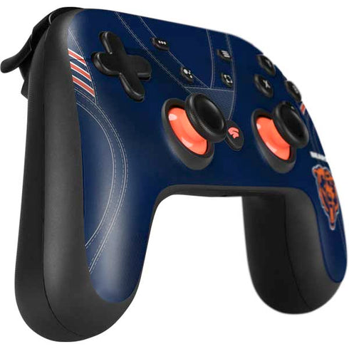 NFL Chicago Bears Team Jersey Google Stadia Controller Skin