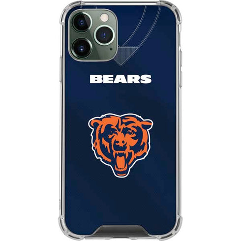 NFL Chicago Bears Team Jersey iPhone 11 Pro Max Clear Case