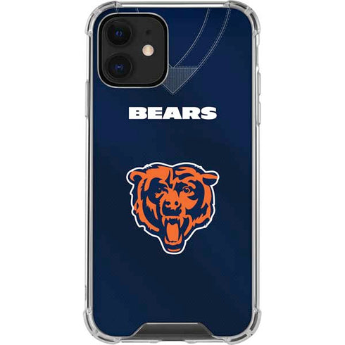 NFL Chicago Bears Team Jersey iPhone 12 Clear Case
