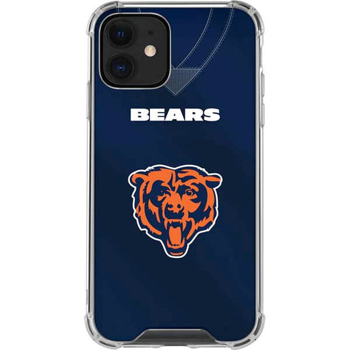NFL Chicago Bears Team Jersey iPhone 12 Mini Clear Case