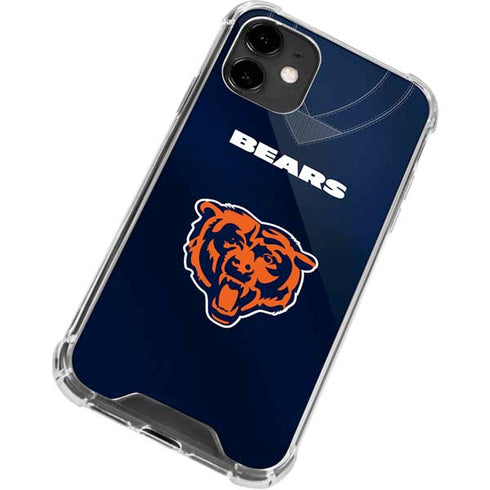 NFL Chicago Bears Team Jersey iPhone 12 Mini Clear Case