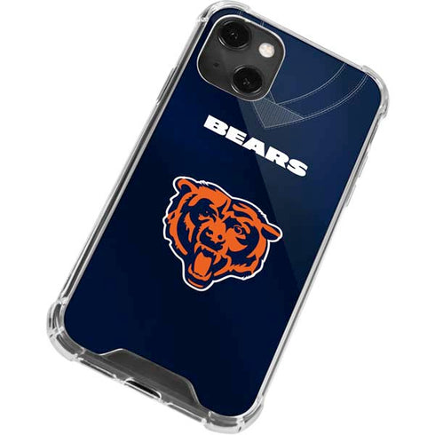 NFL Chicago Bears Team Jersey iPhone 13 Mini Clear Case