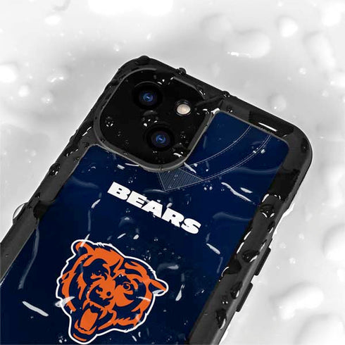 NFL Chicago Bears Team Jersey iPhone 13 Mini Waterproof Case