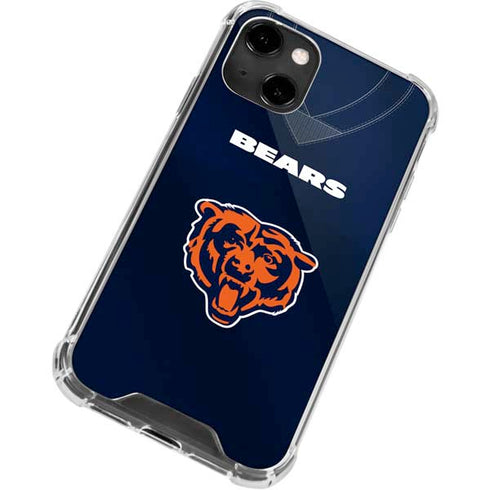 NFL Chicago Bears Team Jersey iPhone 14 Clear Case