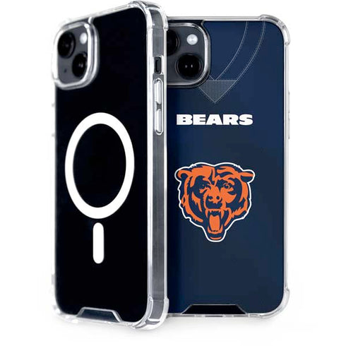 NFL Chicago Bears Team Jersey iPhone 15 Plus MagSafe Case