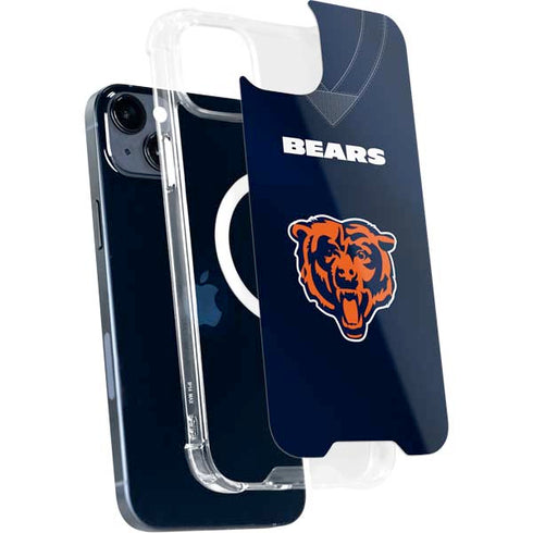 NFL Chicago Bears Team Jersey iPhone 15 Plus MagSafe Case