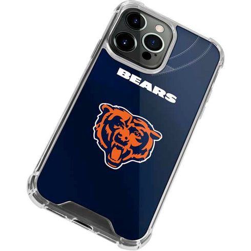 NFL Chicago Bears Team Jersey iPhone 14 Pro Max Clear Case