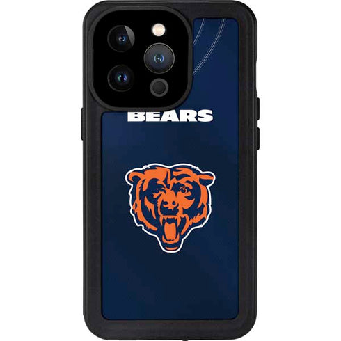 NFL Chicago Bears Team Jersey iPhone 14 Pro Waterproof Case