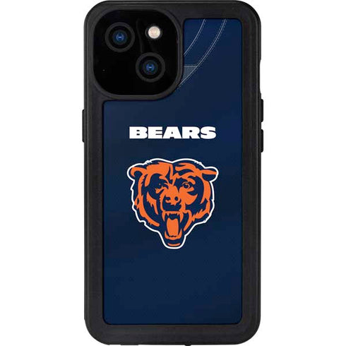 NFL Chicago Bears Team Jersey iPhone 15 Waterproof Case